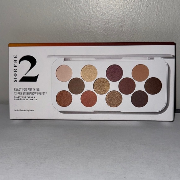 Morphe 12-Pan Eyeshadow Palette - Bold Shades - Picture 3 of 5